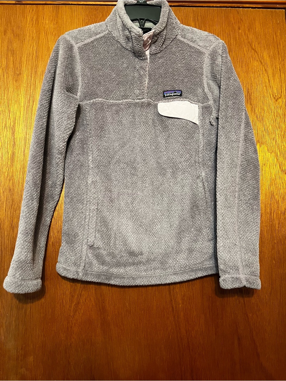 Patagonia light Plum  Fleece Quarter-Zip Pullover